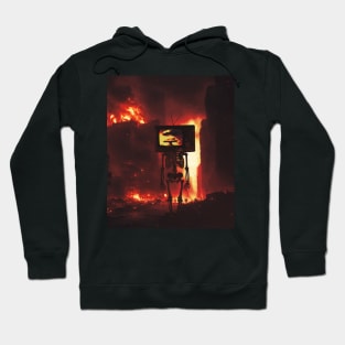 Skeleton TV Head (city edition) Hoodie